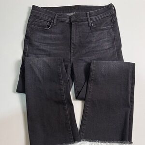 Mother The Weekender Fray black Sz 30